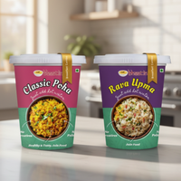 Breakfast combo-Jain Poha & Upma thumbnail