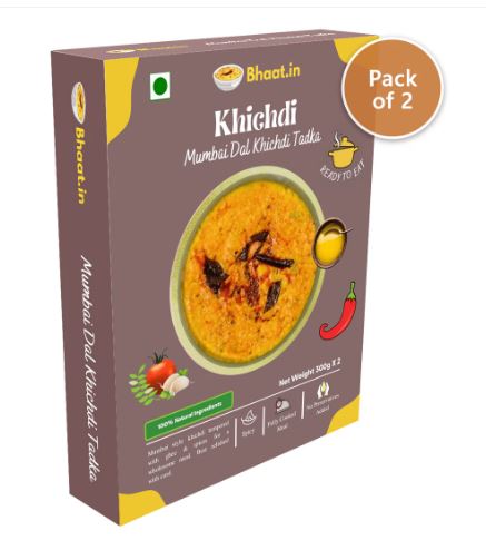 Pack of 1 - Dehydrated| Mumbai Dal Khichdi Tadka|Just add hot water