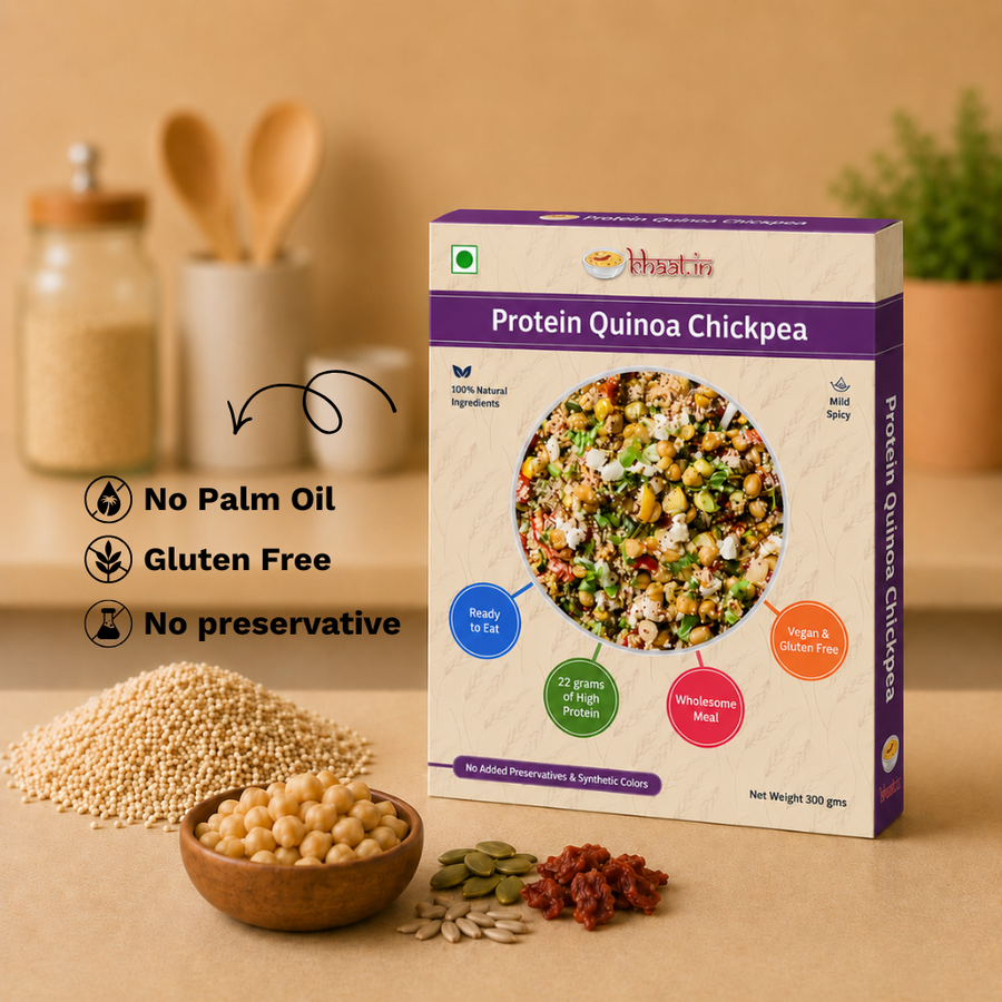 Quinoa chickpea -Pack of 2| Protein 17 gms aprox