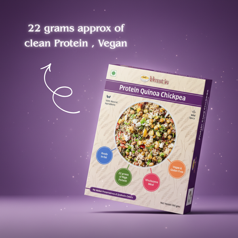 Quinoa chickpea -Pack of 2| Protein 17 gms aprox