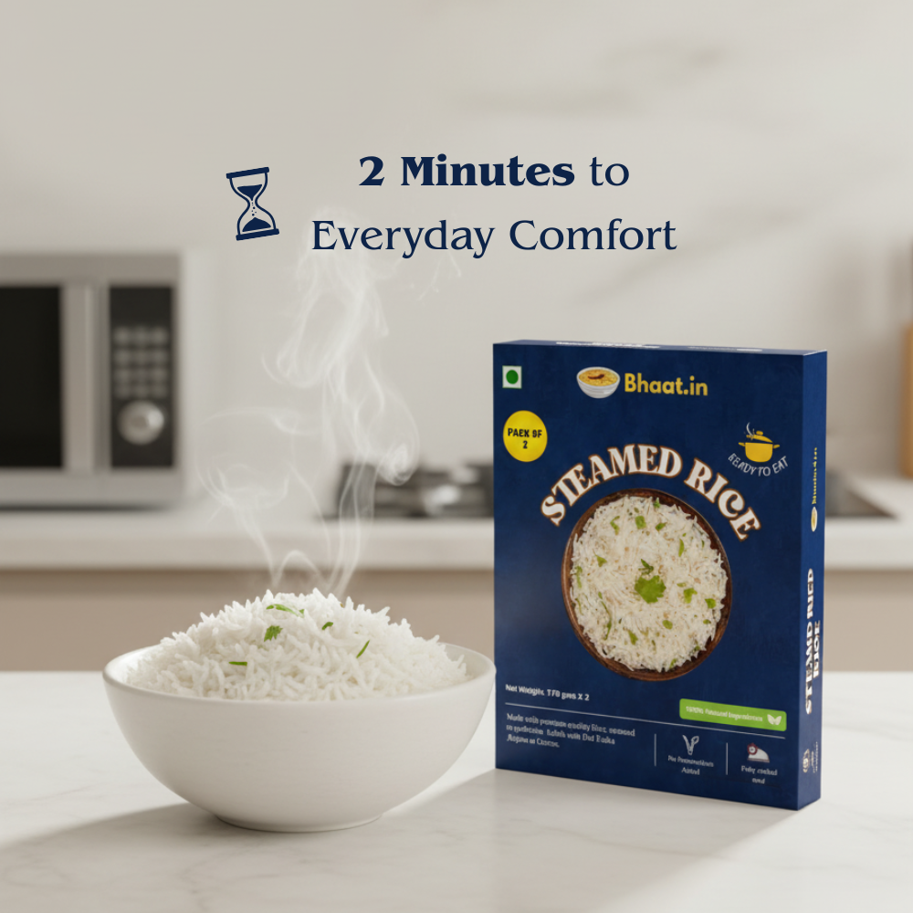 Steamed Rice-Pack of 2