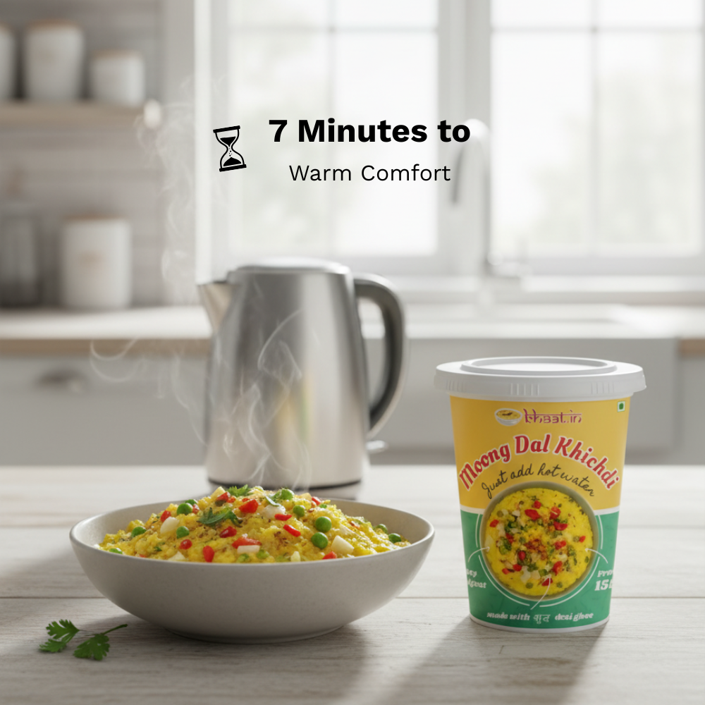 Moong Dal Khichdi in desi ghee-Pack of 2