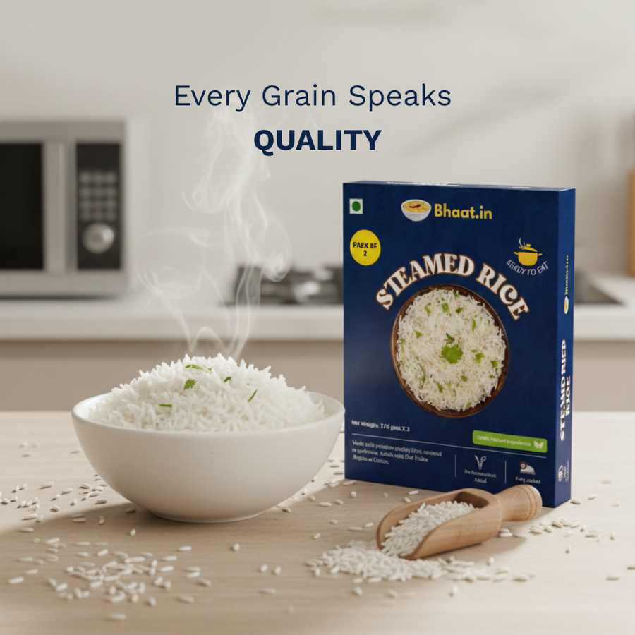 Steamed Rice-Pack of 2