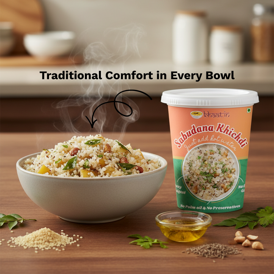 Sabudana Khichdi in desi ghee-Pack of 2