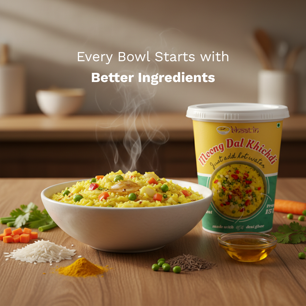 Moong Dal Khichdi in desi ghee-Pack of 2
