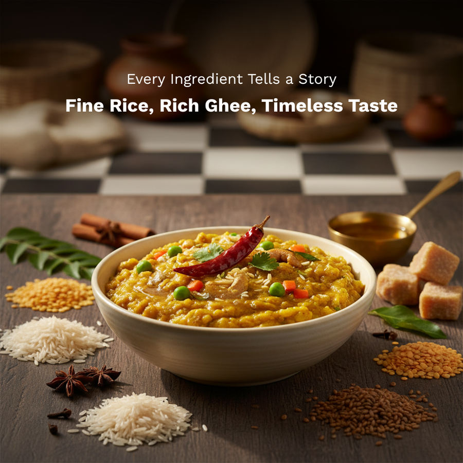 Bisebele Bhaat in desi ghee-Pack of 2