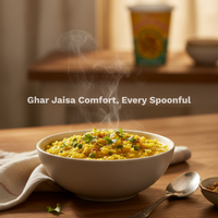 Moong Dal Khichdi in desi ghee-Pack of 2 thumbnail