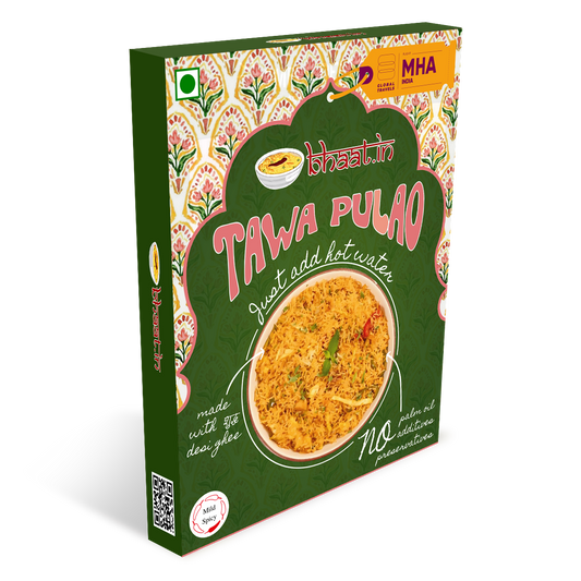 Pack of 1 -Dehydrated- Tawa Pulav|Just add Hot water