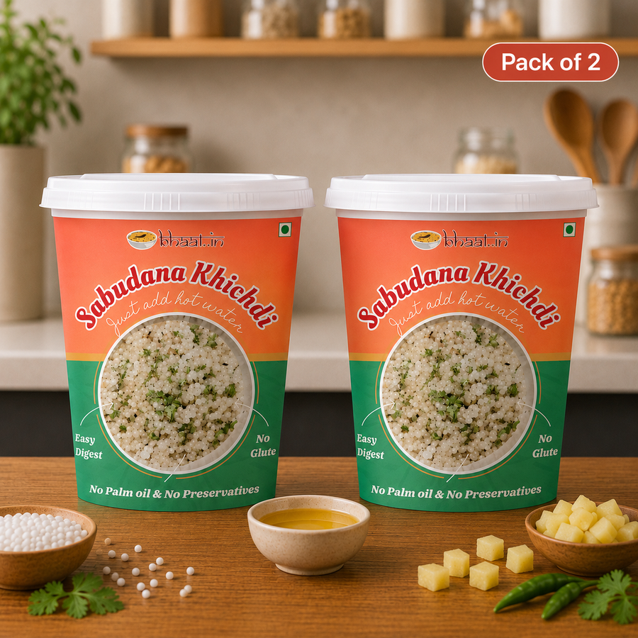 Sabudana Khichdi in desi ghee-Pack of 2