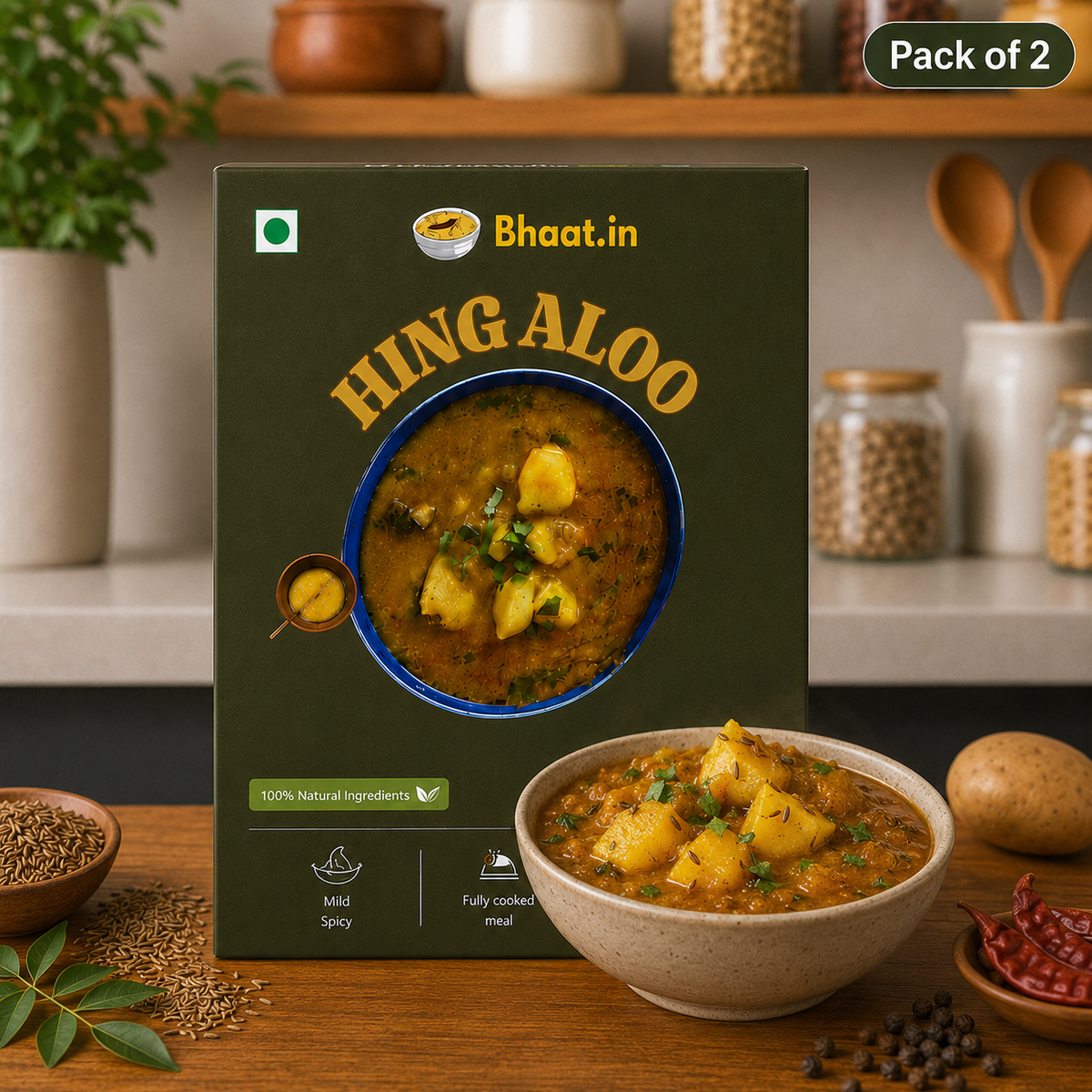 Heing Aloo-Pack of 2
