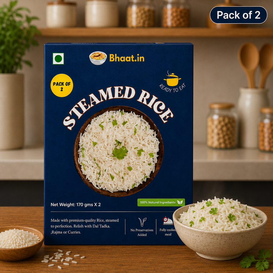 Steamed Rice-Pack of 2